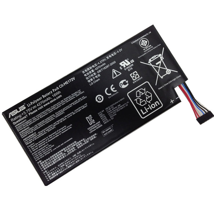 Asus Memo Pad ME172V Tablet PC C11-ME172V laptop battery