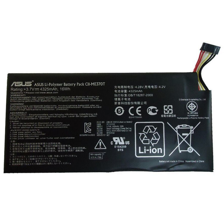 ASUS C11-ME370T Batterie ordinateur portable