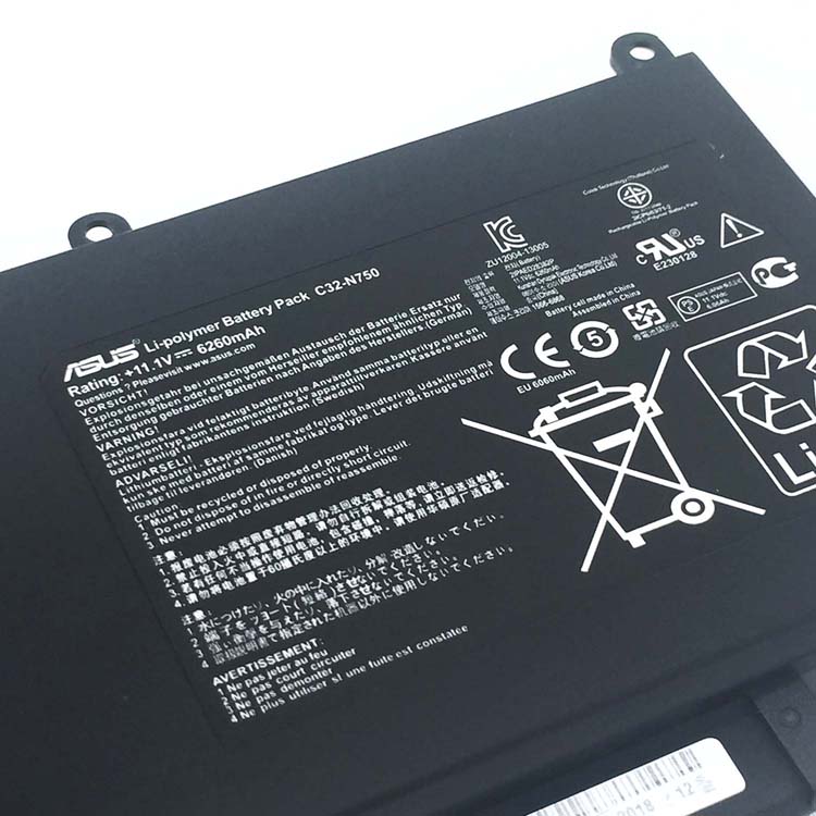 ASUS C32-N750 Batterie ordinateur portable