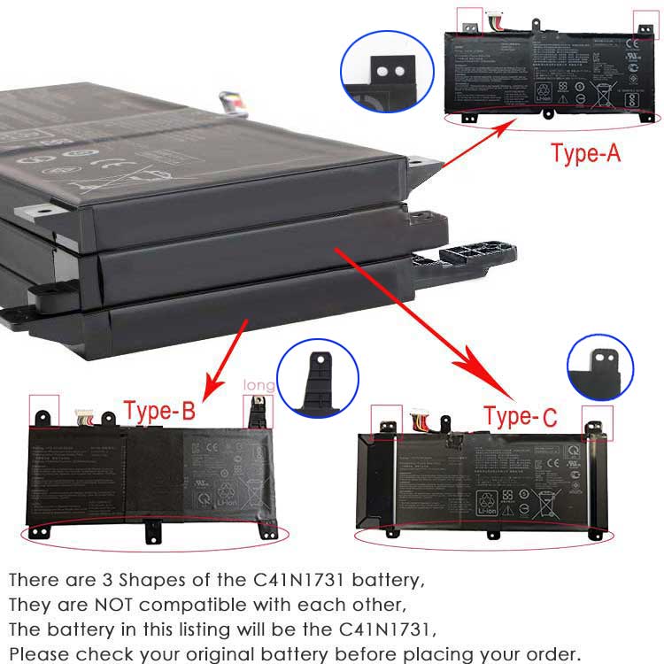 LENOVO C41N1731 Batterie ordinateur portable