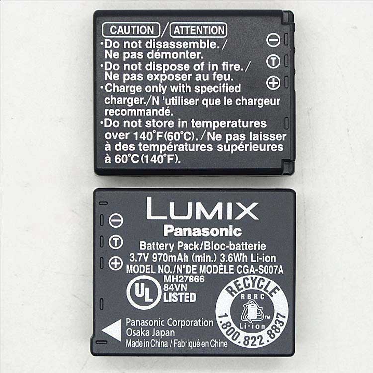 PANASONIC CGA-S007 Batteries