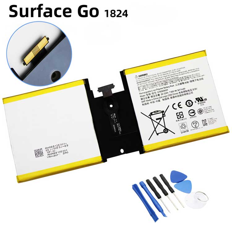 Microsoft Surface go 1824 laptop battery