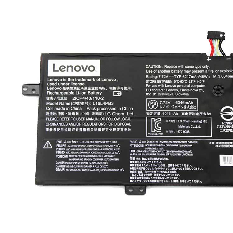 LENOVO L16L4PB3 Batterie ordinateur portable