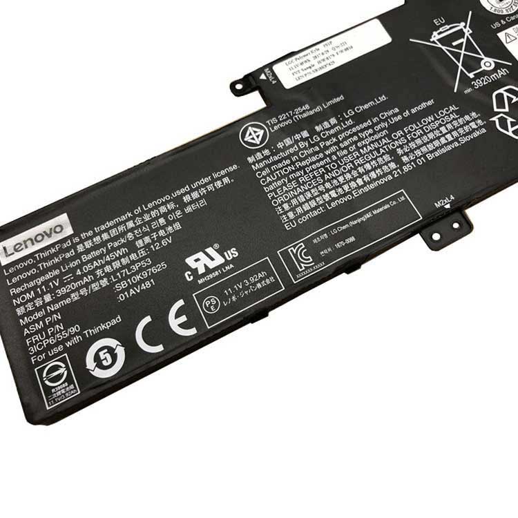 LENOVO Thinkpad S2 4th Gen Batterie ordinateur portable