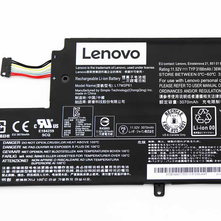 LENOVO L17L3P61 Batterie ordinateur portable