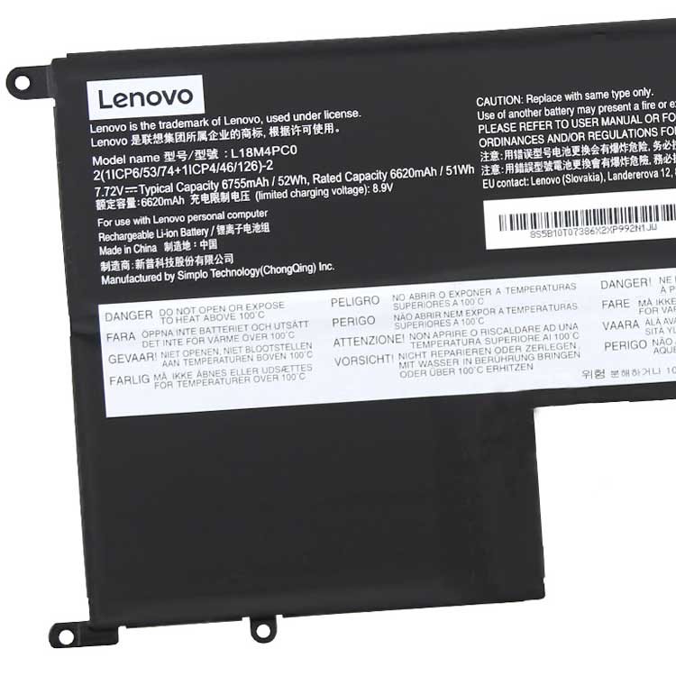 LENOVO L18C4PC0 Batterie ordinateur portable