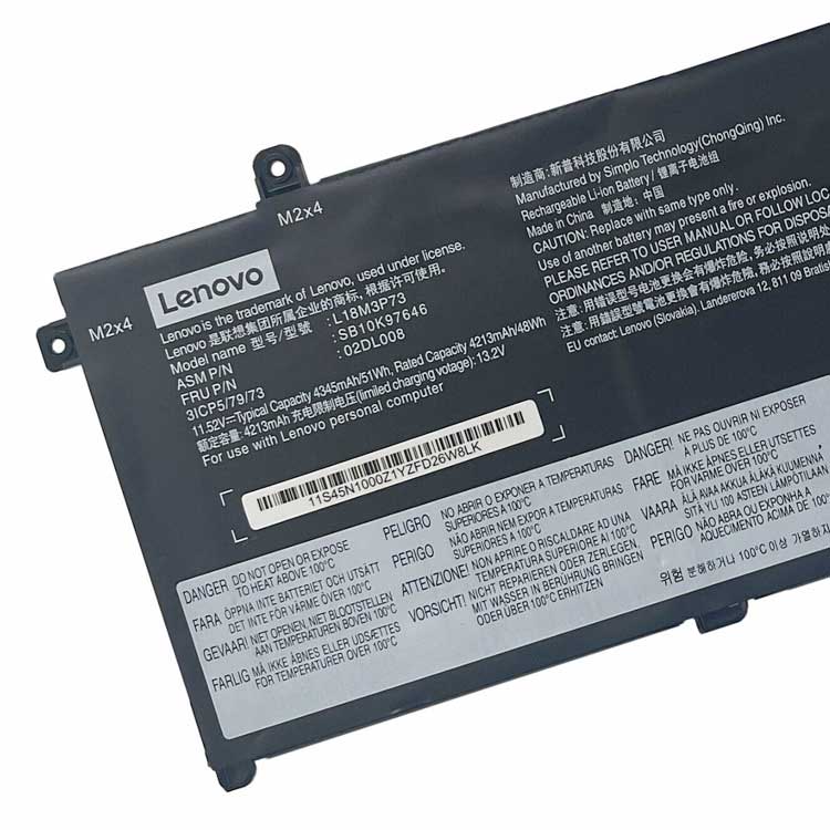 LENOVO L18M3P73 Batterie ordinateur portable