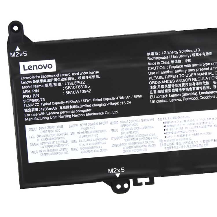 LENOVO L18M3PG2 Batterie ordinateur portable