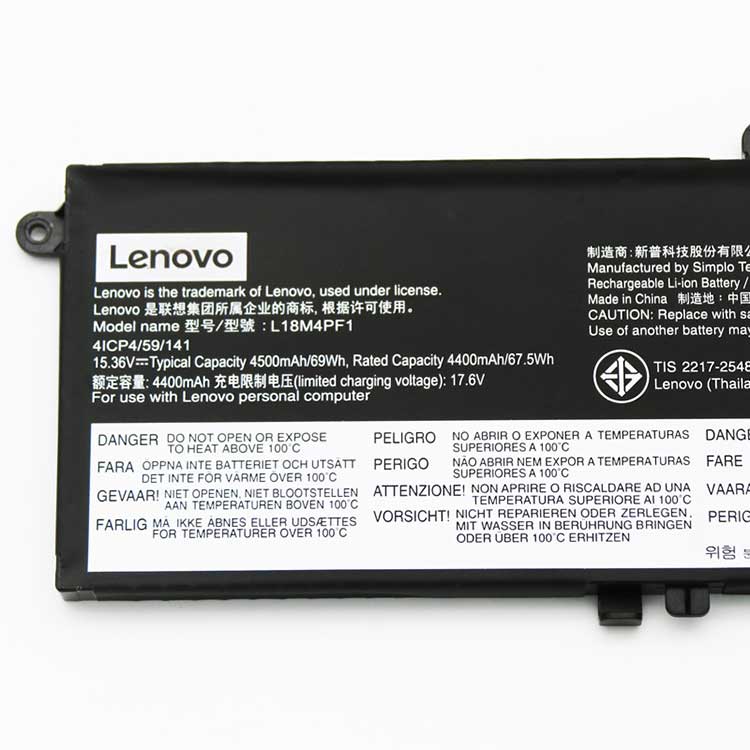 LENOVO L18M4PF1 Batterie ordinateur portable
