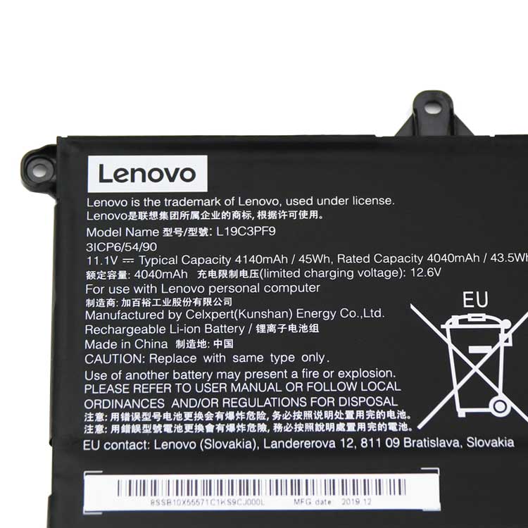 SONY L19C3PF9 Batterie ordinateur portable