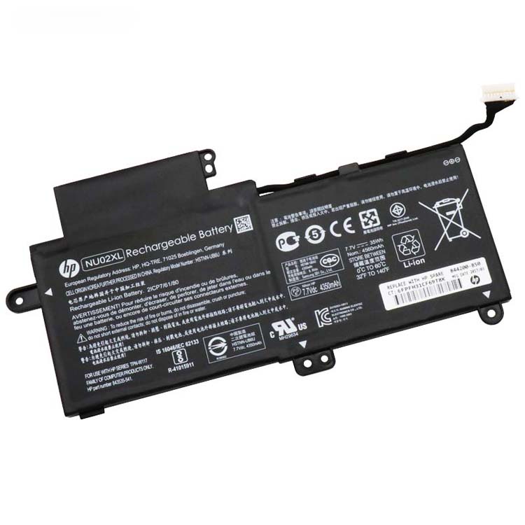 Hp TPN-W117 NU02XL HSTNN-UB6U laptop battery