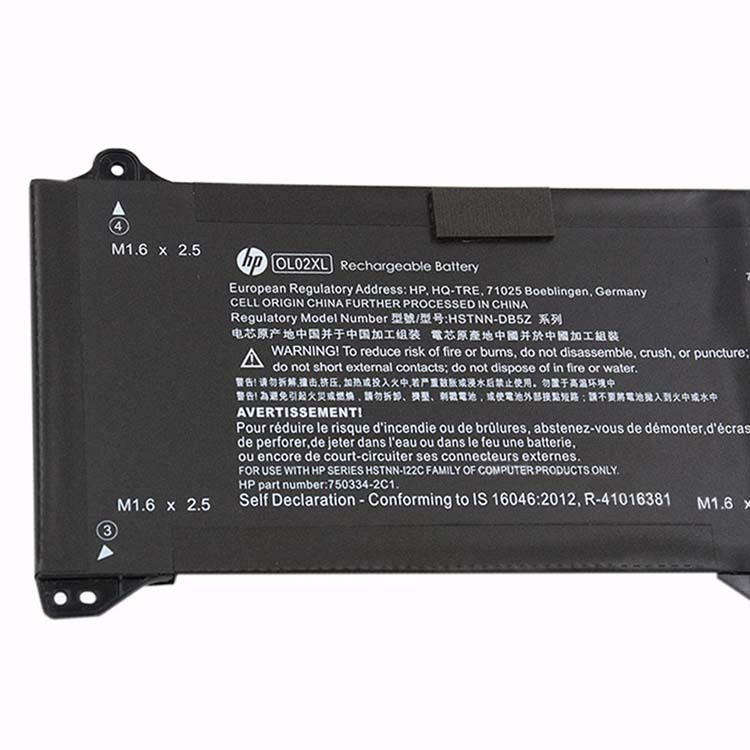 HP OL02XL Batterie ordinateur portable