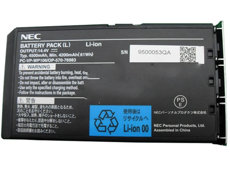 Nec LaVie L G PC-LL750VG6P PC-LL750VG6W PC-VP-WP106 laptop battery