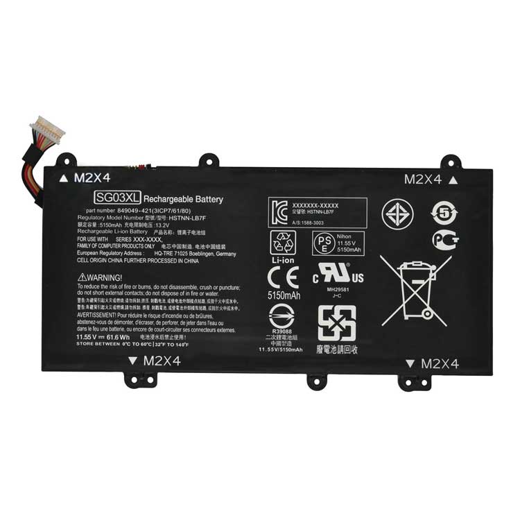 HP TPN-I126 Batterie ordinateur portable