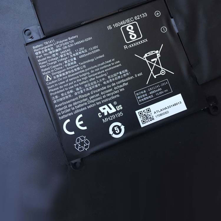 ACER 3485A0 Batterie ordinateur portable
