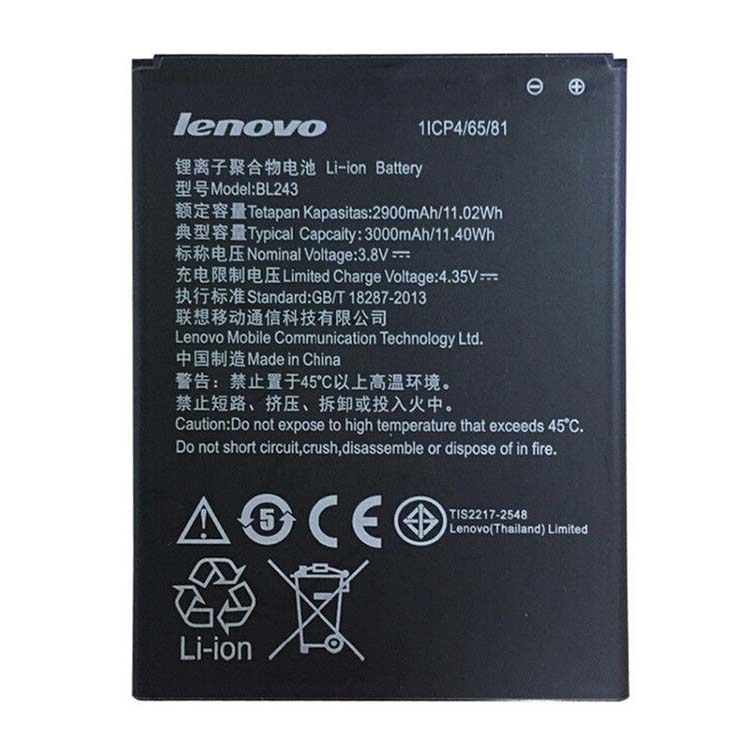 LENOVO lenovo a7000 lenovo k50 k50t phone Smartphones Batterie