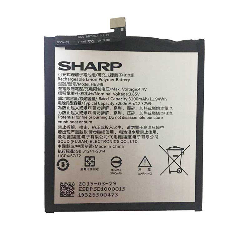 SHARP HE349 Smartphones Batterie