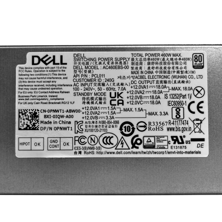 DELL 389MC Alimentation