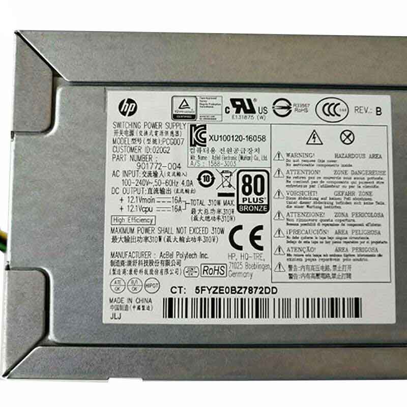 HP HP 400G4 282G3 SFF Alimentation