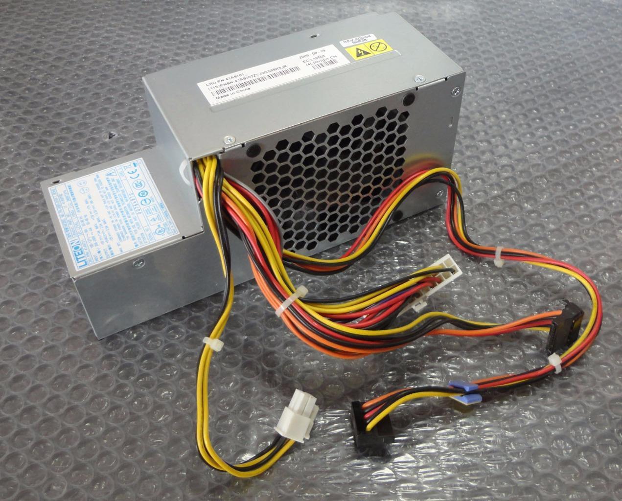 Lenovo IBM ThinkCentre SFF 280watt PSU Tested LiteOn A58 M58 M57 M8000S M6180 laptop battery